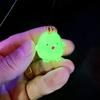 Nueva Corona Estéreo Luminosa Pollo Hecho a Mano diy Luz Nocturna Adornos Decorativos Pegamento de Crema Accesorios de Resina Vista Micro