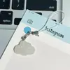 Conejo Miffy de Trébol de Cuatro Hojas Tímido Lanyard para Teléfono de Conejo Colgante Extraño Adorno para Mochila de Estudiante Accesorios para Bolsos