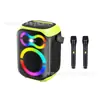 Nuevo Altavoz Bluetooth Inalámbrico Partybox de Alta Potencia 50W Bolso para Actuaciones al Aire Libre Audio para Fiestas Impermeable