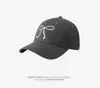 Boné de Baseball com Aba Larga Bordado de Fábrica Original para Homens e Mulheres, Chapéu de Sol Casual de Aba Larga, Chapéu Versátil para Proteção Solar