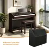 Cubierta Protectora Universal de Tela Oxford Engrosada 210D para Piano, Impermeable, Protección Solar, Resistente al Desgarro