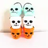 Em estoque Venda por Atacado Halloween Infantil Portátil Mini Balde de Doces Mini Abóbora Pequena Caveira Balde de Doces