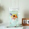 Tarjeta de felicitación 3D para el Día del Maestro Ramo de fieltro hecho a mano Regalo creativo para maestros Materiales DIY de gratitud Regalo de graduación