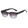 Nuevas gafas de sol retro europeas y americanas, gafas de sol únicas de forma cuadrada, populares entre las celebridades de internet, estilo callejero, gafas de sol con protección UV