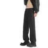 Pantalones de Traje al por Mayor para Hombres y Mujeres, Primavera y Otoño, Pantalones Sueltos Rectos de Pierna Ancha, Caída Suave, Estilizadores de Altura, Adelgazantes, Pantalones de Vestir Casuales, Elásticos