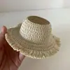 Accesorios Colgantes de 17 cm para Muñecas Labubu Caja Sorpresa, Incluyendo Sombreros de Paja Tejidos con Parte Superior Vacía