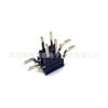 Conector de 2,54 pines, doble fila, recto, horizontal, resistente a altas temperaturas, terminal 4p