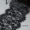 Exportação requintada bilateral retro cílios ocos renda guarnição vestido alongado costura material véu de casamento acessórios