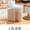Caixa de Armazenamento de Grãos, Recipiente de Armazenamento de Alimentos, Recipiente Selado para Alimentos, Caixa de Armazenamento de Plástico, Recipiente de Armazenamento de Ração Seca para Cachorro