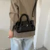 Bolso bandolera de un solo hombro simple para mujer, estilo nicho, lujo ligero, moderno, de mano, para ir al trabajo, coreano, nuevo modelo 2026