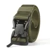 Cinto Cobra Outdoor Transfronteiriço Masculino Cinto Tático Fivela de Liberação Rápida Cinto de Lona Funcional para Campo de Treinamento Militar