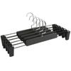 Clip Fuerte Sin Costuras para Pantalones Clip para Falda Secado Doble Uso Clip para Pantalones Tienda de Ropa Clip para Pantalones en Stock Percha para el Hogar Venta al por Mayor