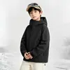 Jaqueta infantil para atividades ao ar livre outono e inverno roupa pai e filho nova roupa infantil meninos meninas roupas alunos do ensino fundamental jaqueta com forro de fleece crianças mais velhas