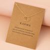 Europa y Estados Unidos transfronterizos Amazon explosión nuevo más vendido tarjeta collar cadena collar colgante collar personalidad pequeño pez