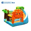 Castelo inflável infantil dinossauro século casa cama elástica escorregador interno e externo fábrica de brinquedos para jardim de infância vendas diretas