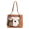Bolsa Feminina 2025 Nova Moda Retrô Estilo Estrangeiro Design de Nicho Grande Capacidade Ombro Único Transversal Tote Bolsa Grande Tendência
