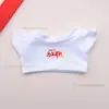 Ropa para muñeca de 10 cm, camiseta de manga corta, chaleco para muñeca, colección de atuendos para muñeca Labubu de 17 cm