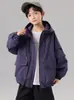 Chaqueta con capucha estilo ropa de trabajo para niños, Primavera y Otoño 2026, Nueva, Holgada, Mediana y Grande, Cremallera para Niños, Chaqueta Casual, Top Moderno y Genial