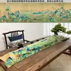 Tela para Cubrir Guqin con Pintura Tradicional, Cubierta para Instrumento Musical, Cubierta para Guzheng, Accesorios para Guzheng, Tela de Cubierta Estilo Chino Nuevo, Una Pieza al por Mayor