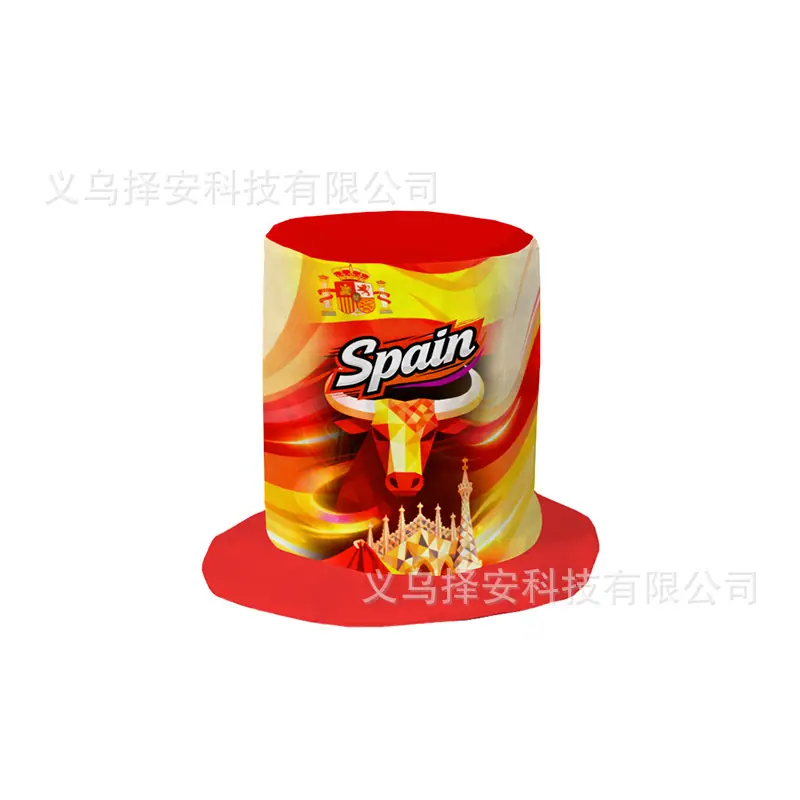 西班牙白底涤纶高帽2.jpg
