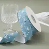 2.5 Borde de Gancho con Lentejuelas Corte Recto Cinta de Mezclilla Lazo Hecho a Mano Accesorios para el Cabello Material para Manualidades Cinta Accesorios para Ropa Correas