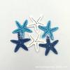Acessórios de joias de madeira DIY conchas tricolores estrela-do-mar e outros pingentes de animais marinhos lascas de madeira patches de decoração para casa