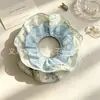 Goma para el pelo de encaje floral directa de fábrica, coleta versátil de estilo casual, cinta para el pelo, cuerda para el pelo