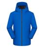 Chaqueta con Logo Estampado Ropa de Trabajo Forrada de Polar y Engrosada Tres en Uno Desmontable Chaqueta de Trabajo para Exteriores