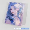 Cuaderno de Páginas a Color A5 Sailor Moon Diario de Dibujos Animados Anime en Estilo Dulce Maduro con Cubierta de Piel Sintética PU
