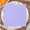 Servilletas de Color Puro Personalizadas Suministros para Fiestas Restaurante Occidental Decoración de Papel Servilletas Cuadradas Multicolor Venta Directa de Fábrica Logo Impreso