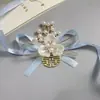Padrinos Damas de Honor Boutonnières Novio Novia Ceremonia de Boda Corsages para los Padres Fiesta de Bienvenida Fiesta de Despedida Pulseras para Hermanos
