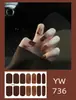 Pegatinas para uñas TE, sin cocción, de moda, finas, arte de uñas de cobertura completa listo para usar, pegatinas de uñas vestibles temu, Sudeste Asiático, Japón, Corea