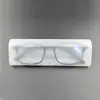 Estuche de Plástico para Gafas Listo para Usar del Fabricante al por Mayor Ligero y Portátil Caja de Empaque para Gafas de Lectura Caja para Gafas de Lectura Caja para Ojos