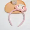 Linda Nueva Diadema de Dibujos Animados para Mujer, Diadema de Felpa para Lavarse la Cara y Aplicarse Mascarilla Facial, Accesorio para el Cabello Antideslizante