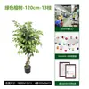 Árvore de Banyan Artificial para Desmontagem e Montagem Transfronteiriça para Sala de Estar Interna, Árvore de Banyan Artificial Verde em Vaso com Bordas Brancas para Paisagismo de Vitrine, Árvore Artificial