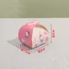 Caja Portátil para Pastel de Mousse Caja Desechable para Pastelería Caja para Postre de Queso Rollo Suizo Caja de Embalaje para Alimentos Horneados