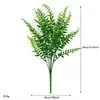 Colgante de Pared de Hoja Persa Simulada Helecho Colgante Encriptado Planta Verde Enredadera Proyecto de Techo para el Hogar Decoración de Pared de Plantas