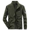Otoño e Invierno nueva chaqueta de forro polar para hombre chaqueta de cuello alto para hombre deportes al aire libre forro polar polar chaqueta cálida compra grupal transfronteriza