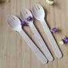 Cucharas de Madera Desechables en Stock, Cucharas Biodegradables, Cubiertos de Madera, Cucharas de Postre Estilo Occidental, Tenedores para Fruta, Empaque a Granel, Personalizable