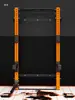 Rack de sentadillas para uso doméstico, Rack combinado plegable de pared para sentadillas y press de banca, Rack de pórtico plegable para dominadas y press de banca