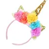 Vestuario de Escenario Accesorios para el Cabello Nueva Diadema de Unicornio para Niños Tocado Diadema de Dibujos Animados para Niñas Accesorios para la Cabeza