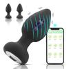 Control remoto de doble forma APP vibración tapón anal femenino diversión tapón anal esposo y esposa vibración juguetes pequeños suministros para adultos fabricantes lote