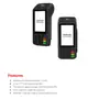Terminal POS Portátil Lectura de Tarjetas y Escaneo Rápido Lectura Rápida de Tarjetas con Teclado POS Portátil de 4 Pulgadas