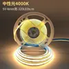 Tira de luz flexible COB 5V bajo voltaje serie completa, integración de alta densidad, iluminación uniforme sin puntos oscuros, especificaciones completas