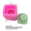 BK1078 cacto molde de silicone aromaterapia molde de vela de gesso