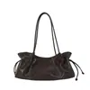 Bolsa Tote Retro de Gran Capacidad para Viajes Diarios 2025 Moderna Toque de Alta Gama Nueva para Mujer Otoño/Invierno Informal Estilo Coreano Bolso Grande de Hombro Único