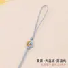 Mandala nó corda jade fio tecido nó chinês mini bolsa para celular pingente semi-acabado acessórios de joias antigas