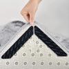 Adesivo de tapete Amazon trapezoidal preto adesivo antiderrapante para tapete pegador de tapete Adesivo fixo branco pegador de tapete