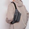 Bolsa de Cintura Masculina Estilo Coreano Portátil Moderna Casual Bolsa de Peito Esportes ao Ar Livre Bolsa Transversal Grande Capacidade Impermeável Bolsa para Celular