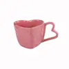 Taza de Cerámica para Pareja Creativa Transfronteriza Taza de Café de Aspecto Atractivo Taza de Cerámica Pintada a Mano Taza de Agua Regalo